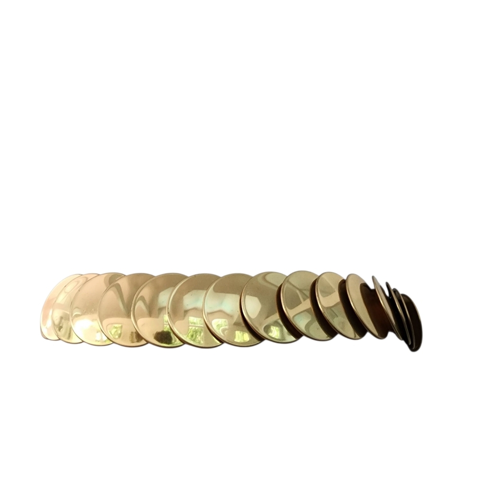 Y2K chain belt links adjustable length gold vintage chain belt
